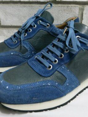 Bugatchi Two Tone Leather Sports Tennis Footwear Men's Shoes Zapatos Shoes 9